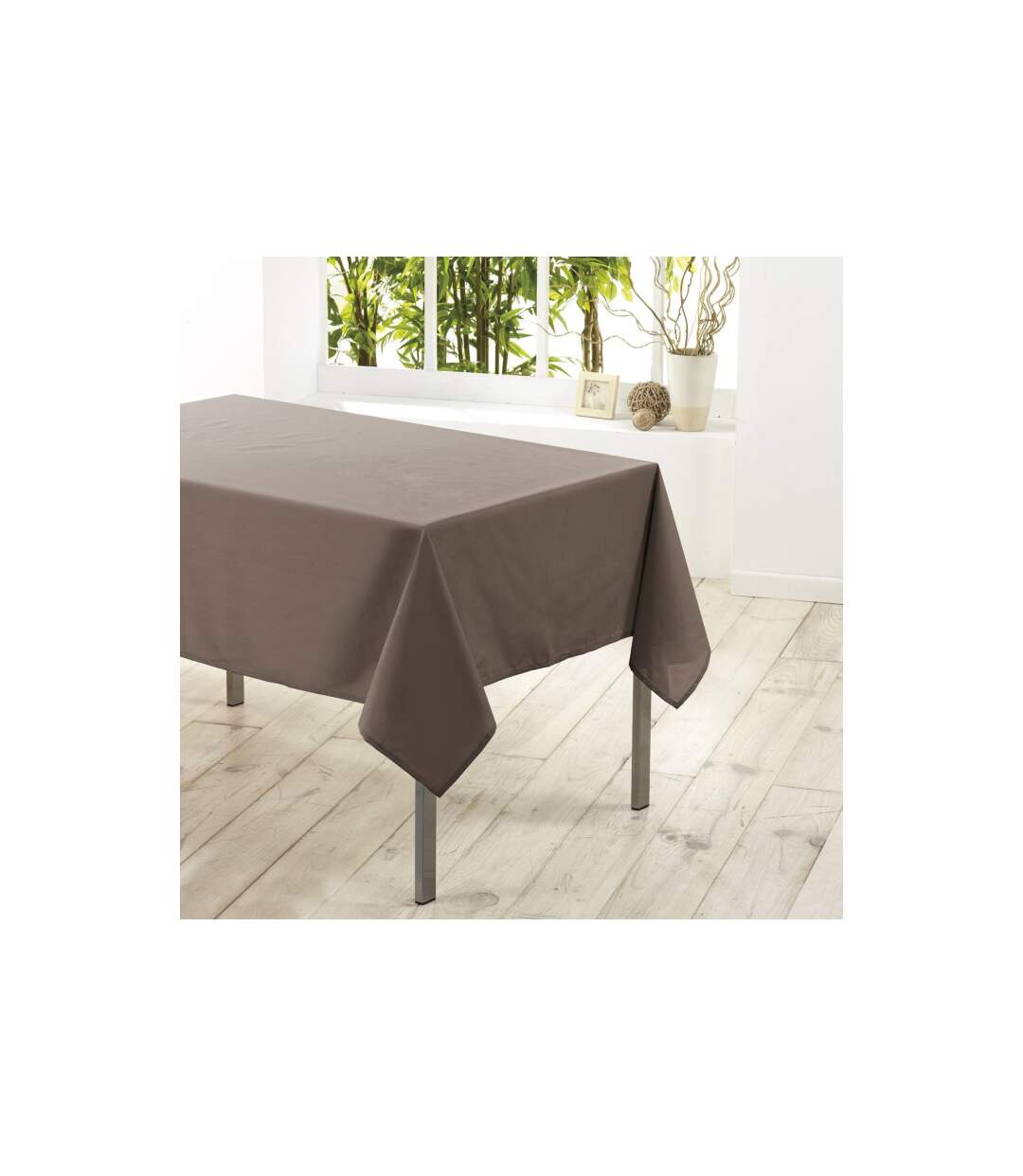 Nappe Antitache Essentiel 140x250cm Taupe-1