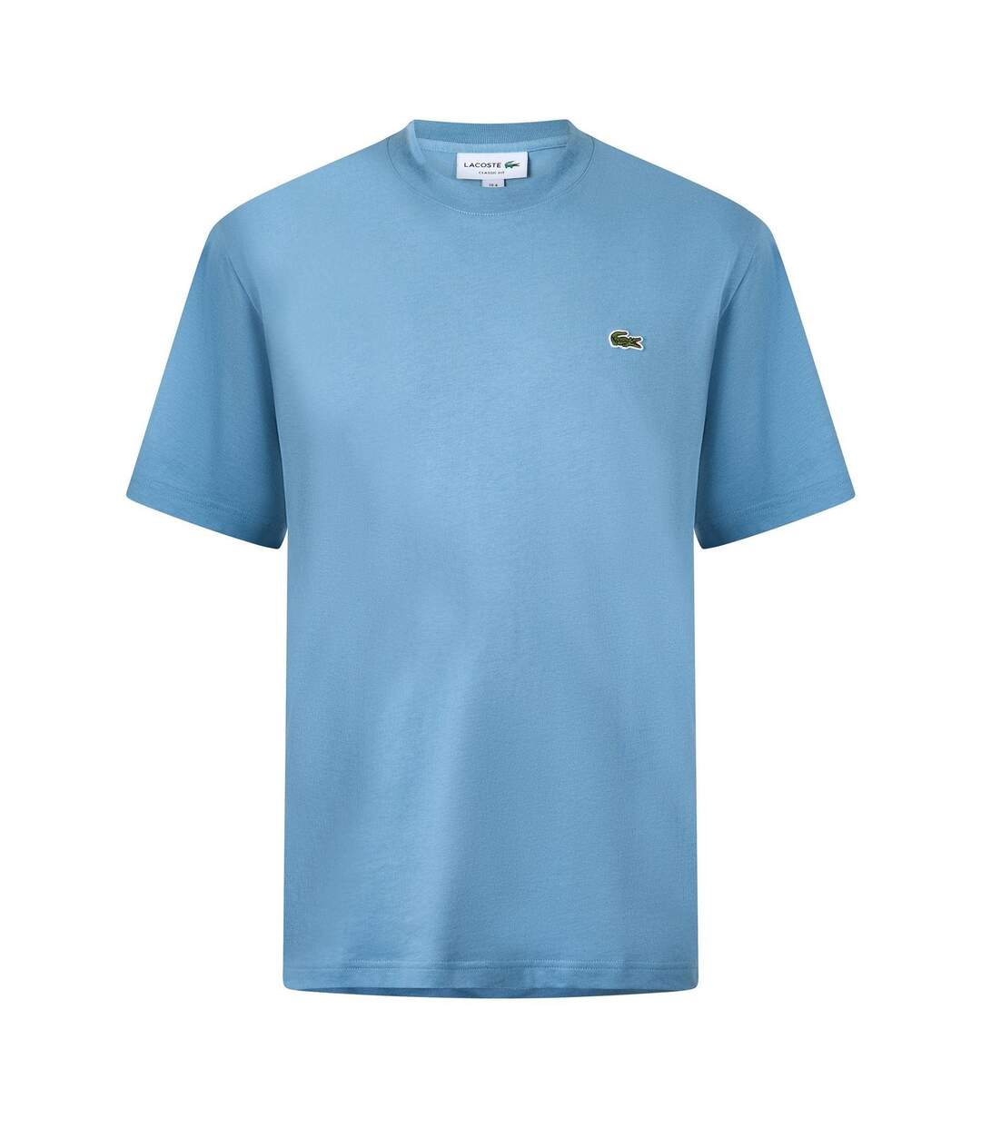 T-shirt Motif/style Logo Brodé Homme Bleu Lacoste-1