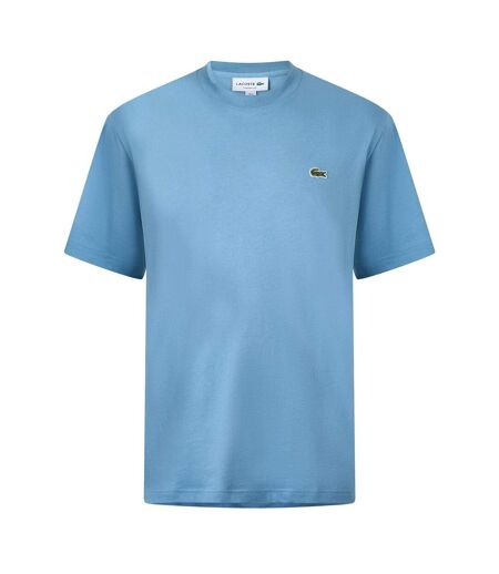 T-shirt Motif/style Logo Brodé Homme Bleu Lacoste