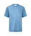T-shirt Motif/style Logo Brodé Homme Bleu Lacoste-1