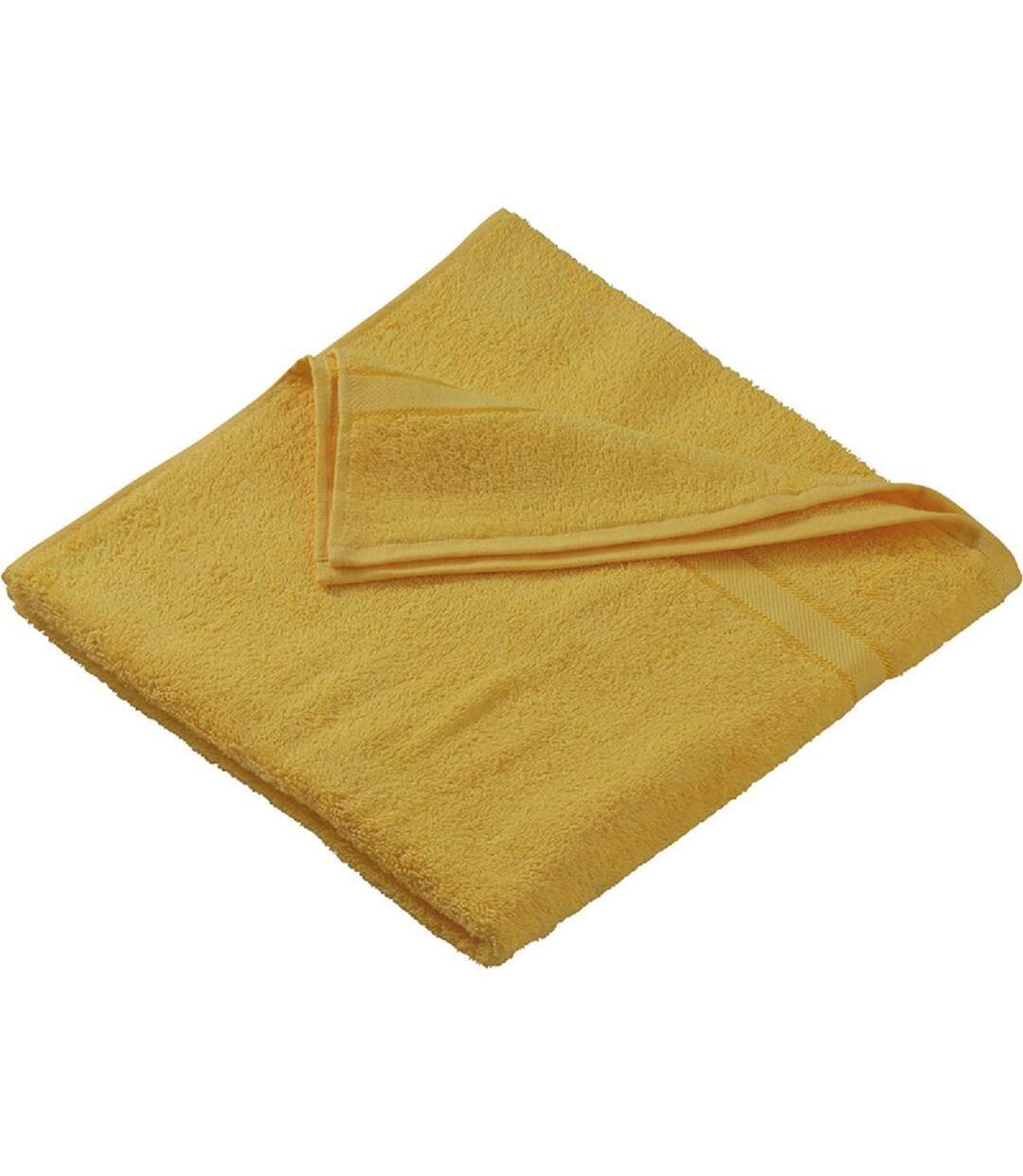 Drap de bain - éponge - MB438 - jaune-1