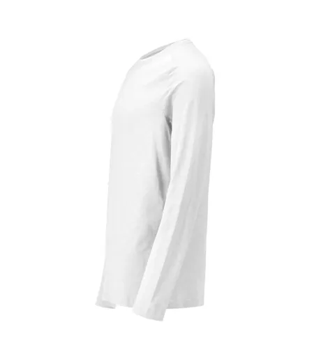 T-shirt Manches Longues Customised Homme Blanc Mascot