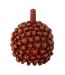 Vase Déco en Grès Saki 30cm Rouge-1