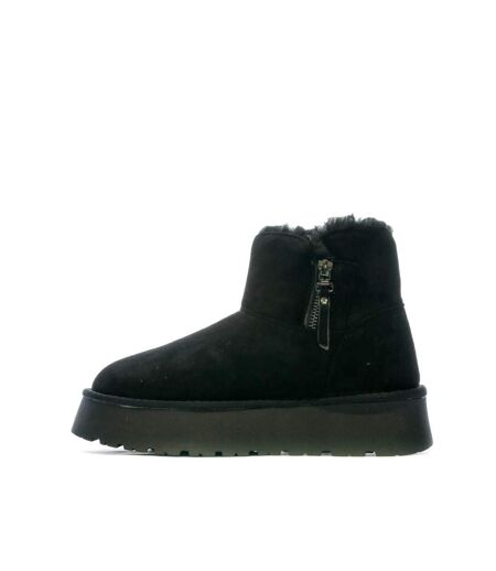 Boots à plateforme noir femme xti 142210