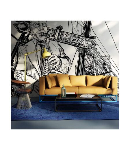 Papier Peint Saxophone Recital on Broadway II 270x450cm
