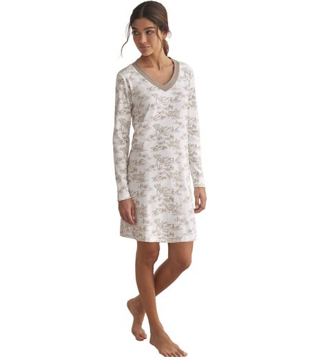 Chemise de nuit manches longues ROMANTICA Selmark