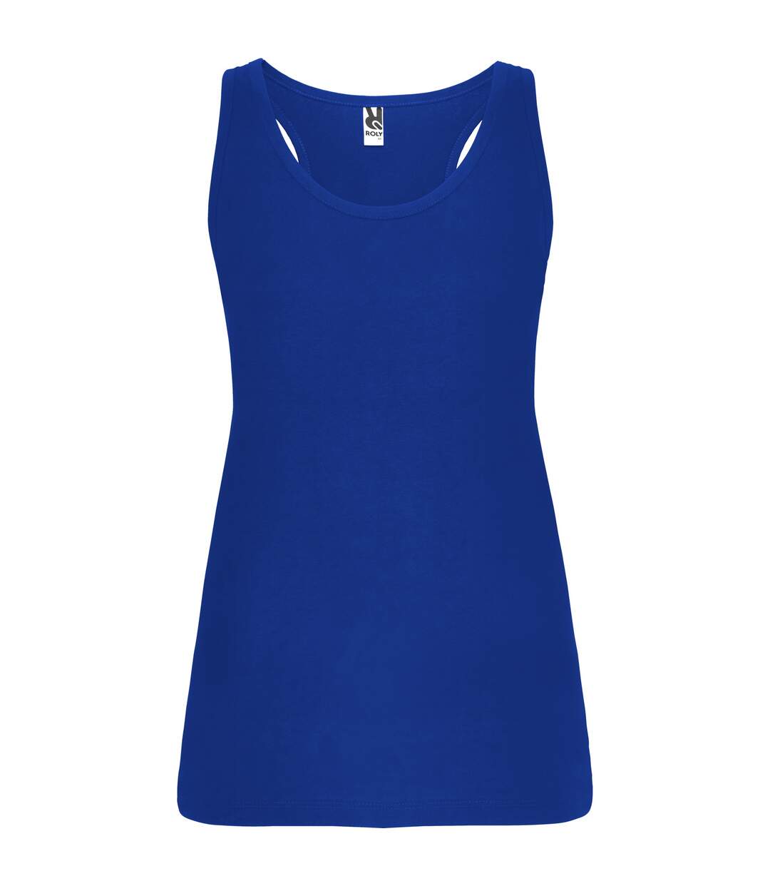 Womens/ladies Brenda Tank Top Electric Blue Roly-1