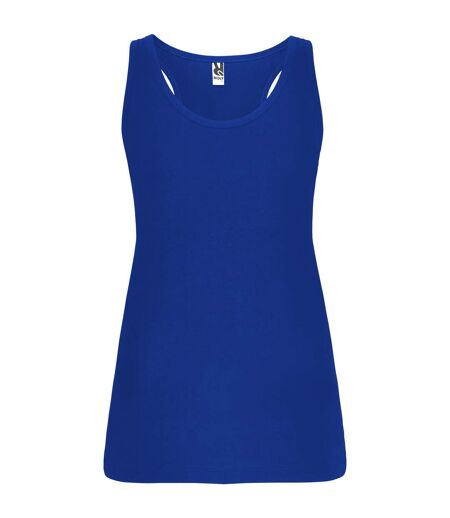 Womens/ladies Brenda Tank Top Electric Blue Roly