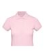Womens/ladies Inspire Polo Shirt Orchid Pink B&C-2