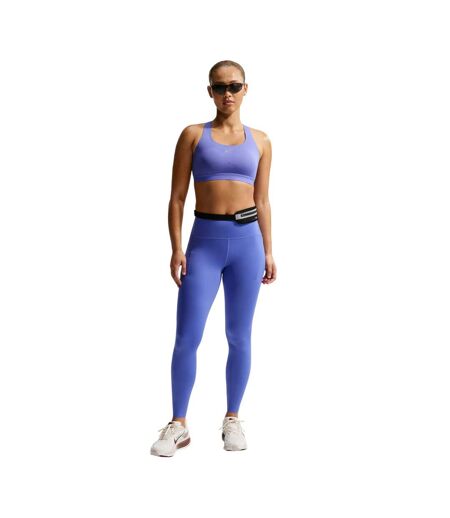 Brassière De Sport Swoosh Femme Violet Nike