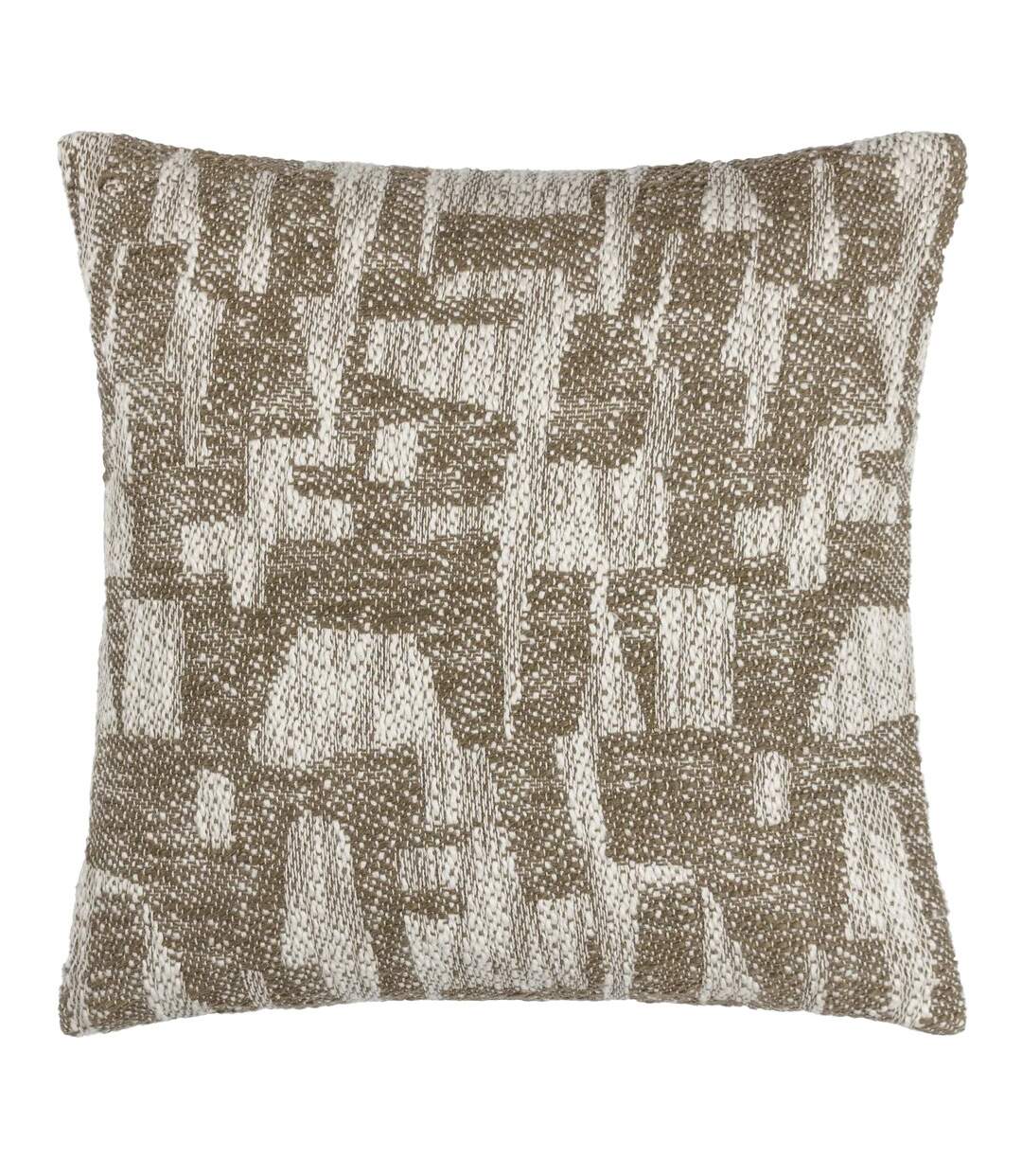 Ola jacquard cushion cover 45cm x 45cm olive Hoem