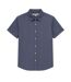 Chemise Motif/style Uni Homme Bleu Marine Sombre Roamers-2