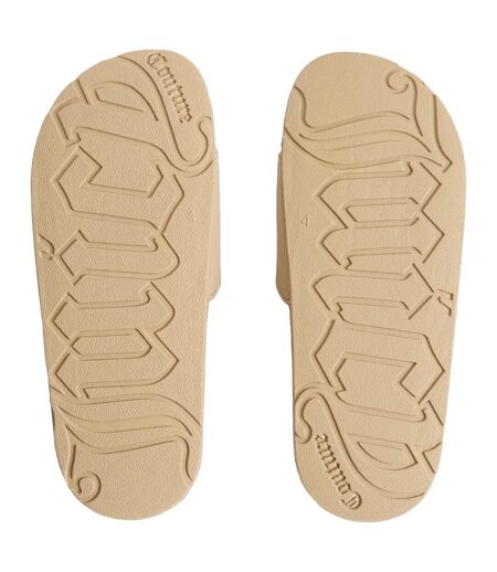 Womens/ladies embossed sliders nomad Juicy Couture