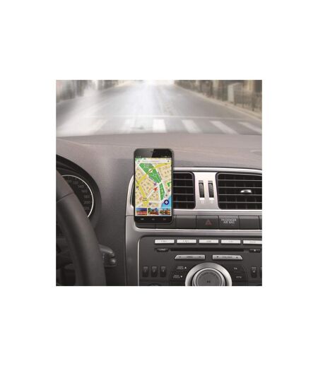 Support Smartphone Aimanté Voiture 4cm Noir