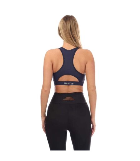 Womens/ladies Series-3 Elite Bra Navy Skins