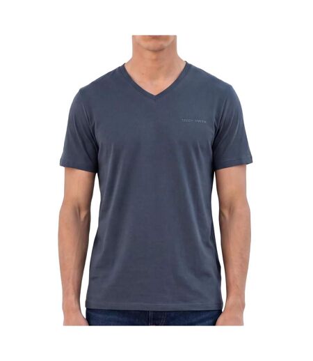 T-shirt gris foncé homme teddy smith tawax2