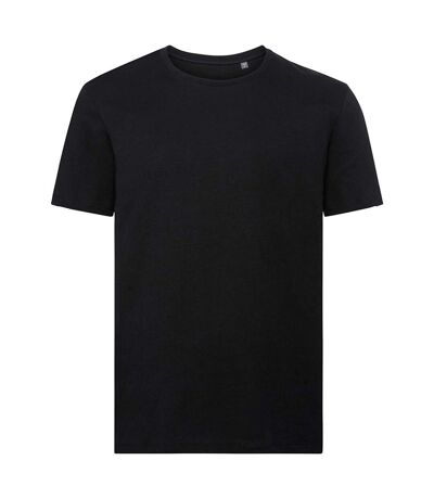 T-shirt pure homme noir Russell