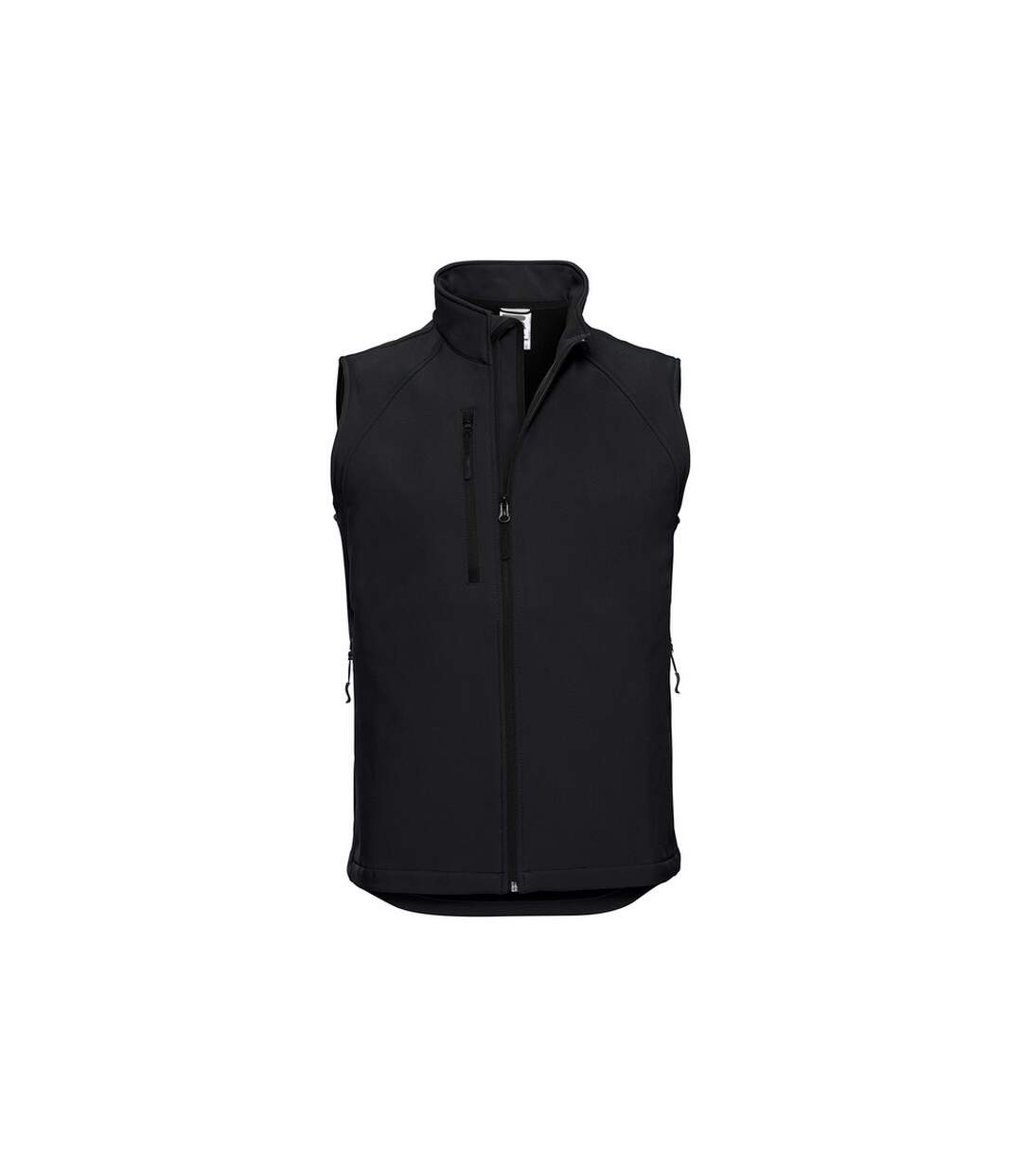 Mens softshell gilet black Russell