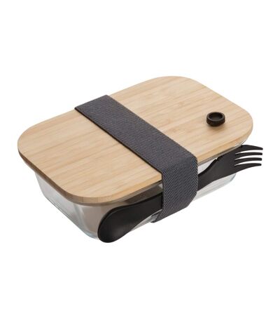 Bamboo lunch box set one size transparent XD Collection