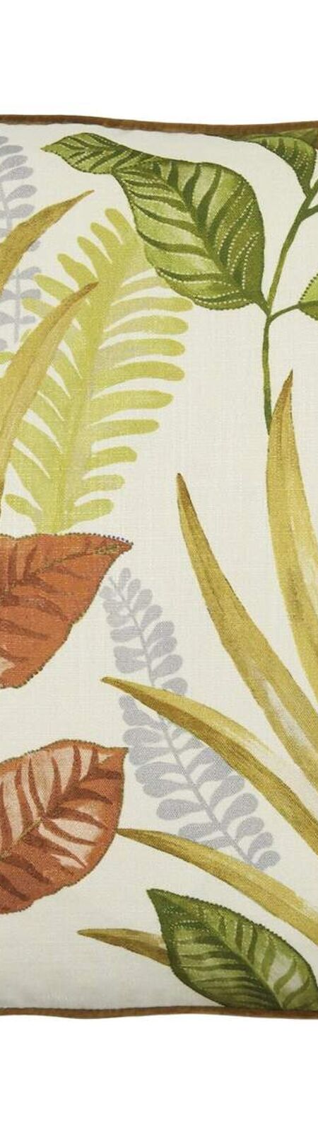 Prestigious Textiles - Housse de coussin SUMBA (Orange clair / Jaune / Vert) (50 cm x 50 cm) - UTRV2268