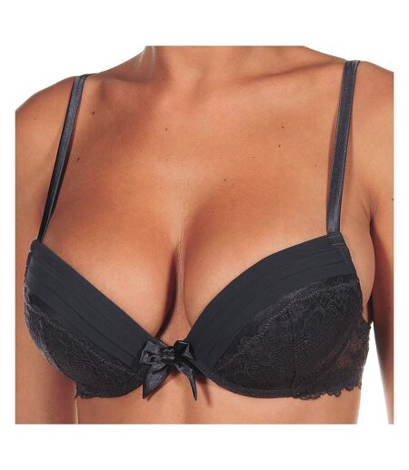 Push-up bra with underwire for women, model Carla 124180167. Enhancement, support and daily comfort.