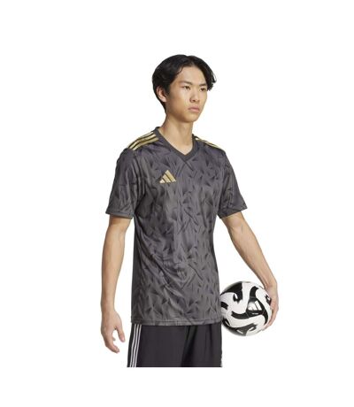 T-shirt Style Motif Géométrique Team Icon Homme Gris Adidas