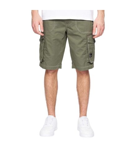 Short à poches kyron homme vert sombre Crosshatch