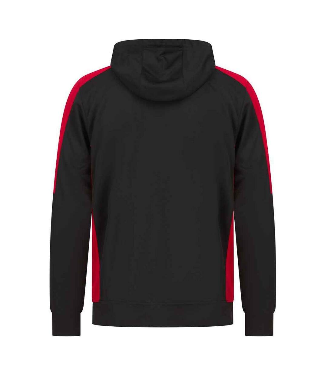 Sweat à capuche adulte noir / rouge Finden & Hales Finden & Hales