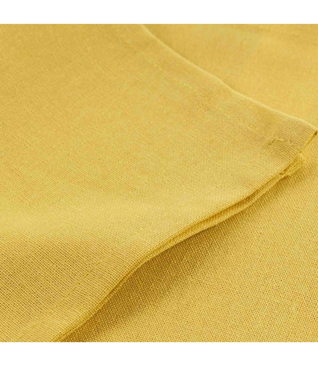Lot de 3 Serviettes de Table Initia 40x40cm Jaune-2