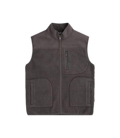 Mens Henrick Borg Gilet Khaki Green Animal