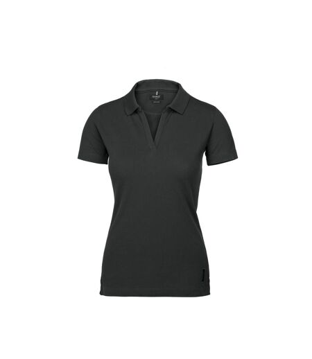 Nimbus Womens/Ladies Harvard Stretch Deluxe Polo Shirt (Charcoal) - UTRW5147