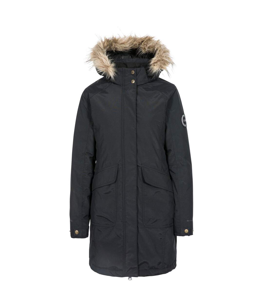 Parka Bettany Femme Noir Trespass-2