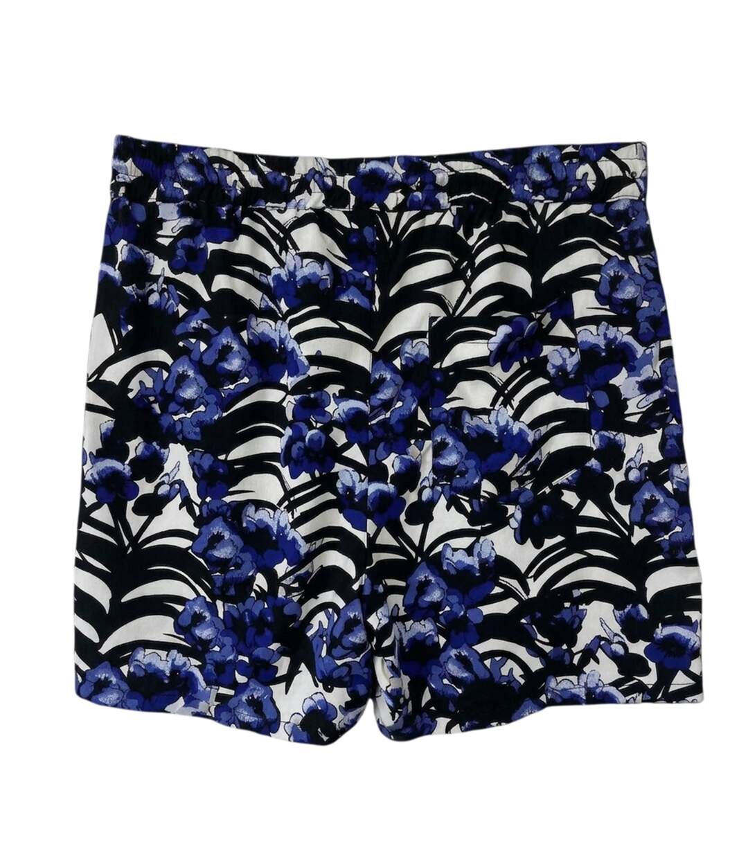 Short Décontracté Motif/style Imprimé Zèbre Adulte Bleu Another Influence-2