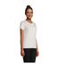 T-shirt Pioneer Femme Blanc Cassé SOLS-3