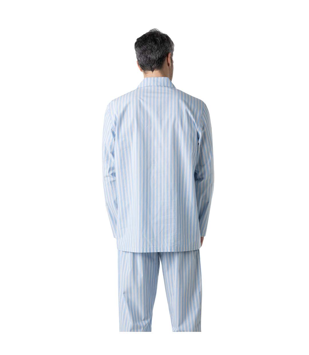 Pyjama long homme Popeline Eminence-3
