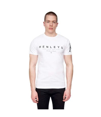 T-shirt hentyme homme blanc Henleys