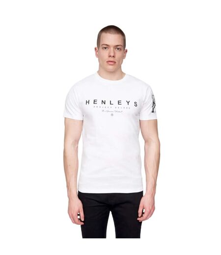 T-shirt hentyme homme blanc Henleys