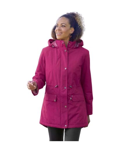 Parka femme fuchsia Atlas for Women