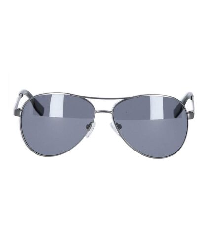 Unisex adults pilot sunglasses one size gun metal Trespass