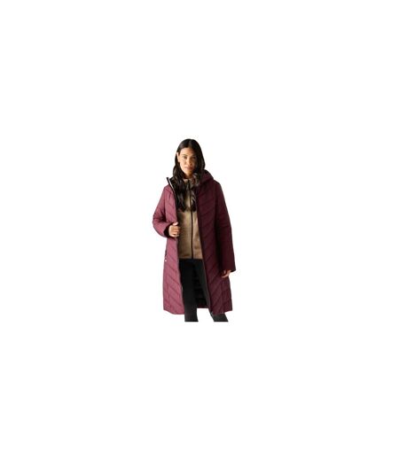 Womens/ladies Adela Padded Jacket Burgundy Regatta