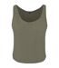 Womens/ladies Oversized Tank Top Olive Build Your Brand-1