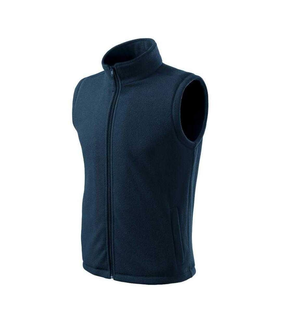 Unisex Adult Next Fleece Gilet Navy Blue Malfini-3