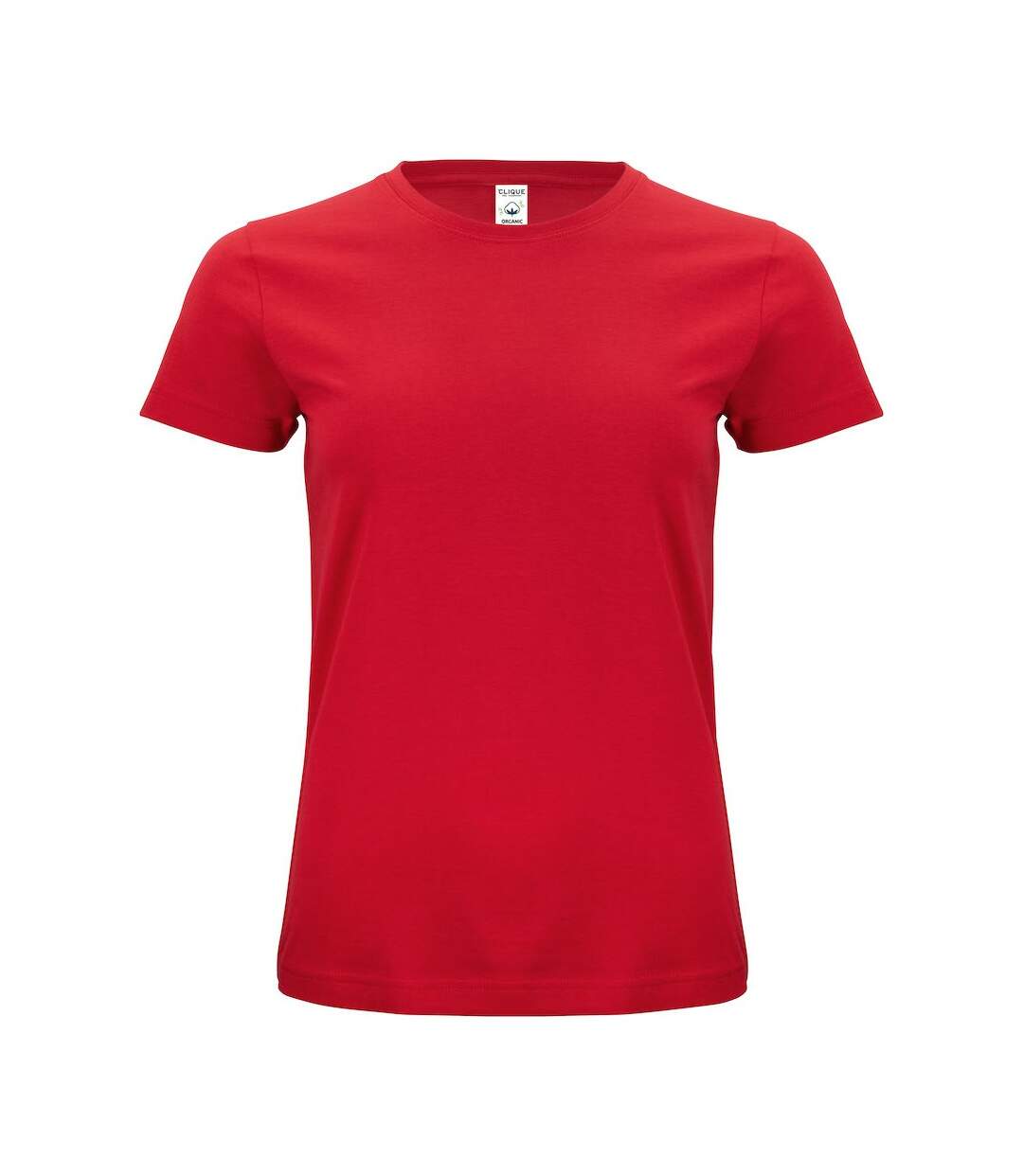 T-shirt femme rouge Clique-1