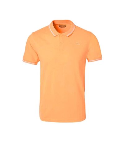 Polo Orange Fluo Homme Kappa Ezio - S