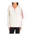 Women's long-sleeved V-neck sweatshirt Z1T00324