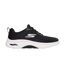 Womens/ladies Go Walk Arch Fit Trainers Black Pink Skechers-3