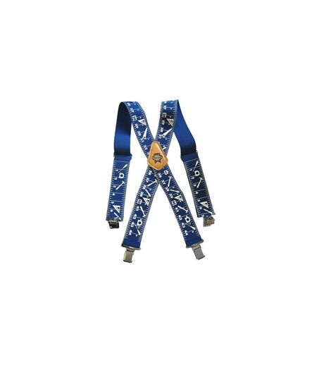 Heavy-duty Braces 50mm Wide Blue One Size Blue Faithfull