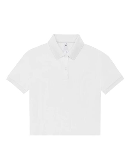 Womens/ladies My Polo Shirt White B&C