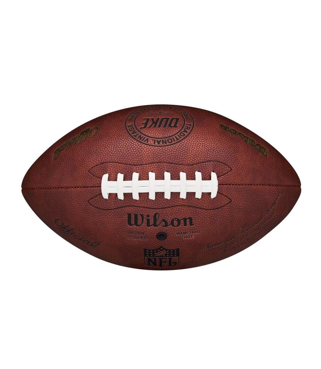Ballon De Football Américain Duke Replica Taille 9 Marron Wilson-1