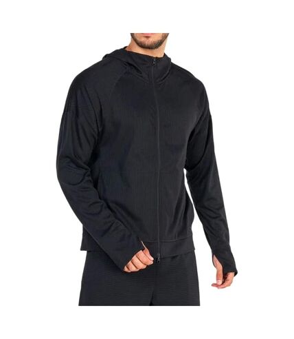 Sweat Zippe Capuche Noir Homme Nike FB7778 - L